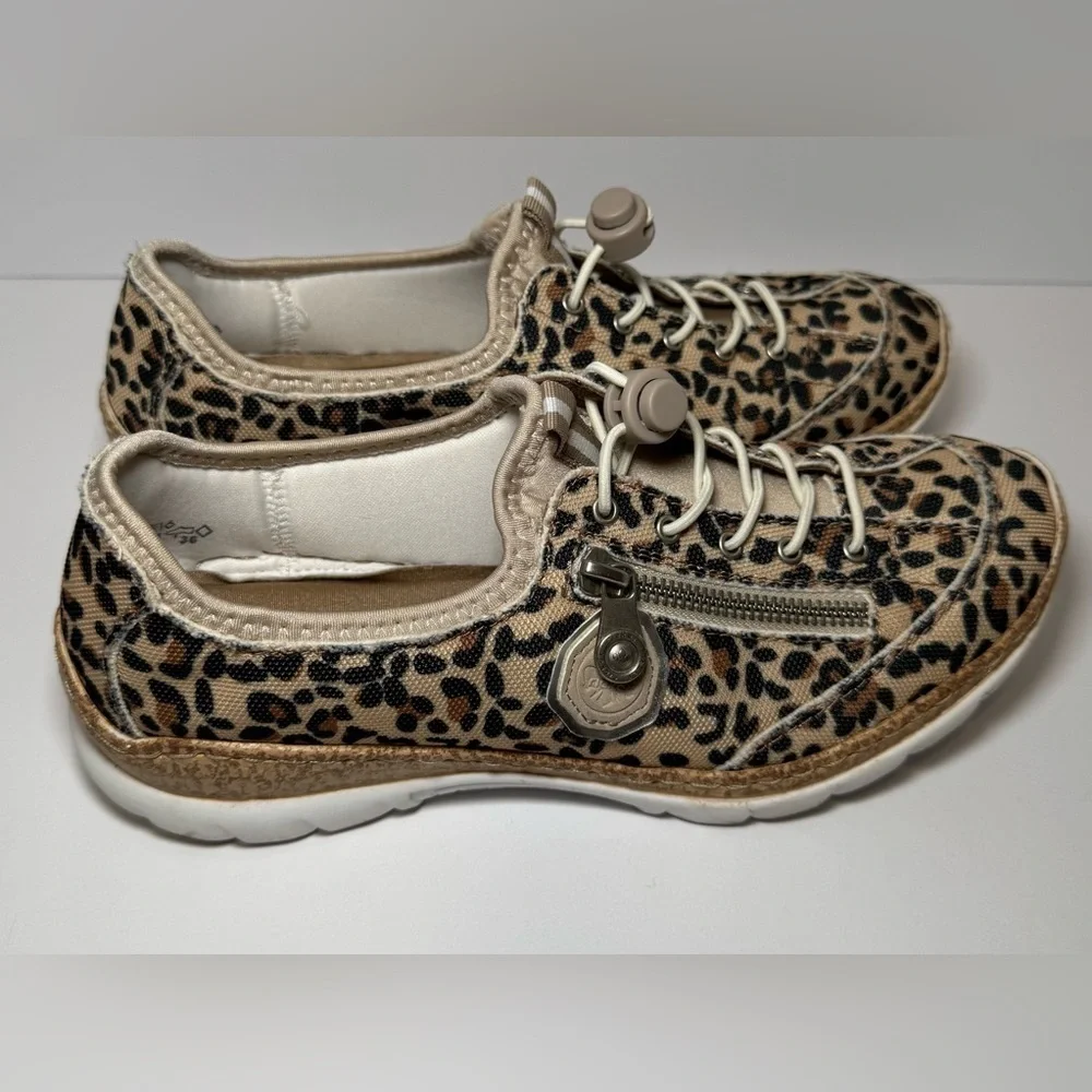Rieker Nikita 63 stylish women's slip-on sneakers size 39/8